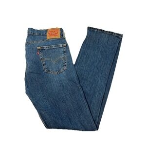 Levi's Jeans 505 34x34 Straight Leg Medium Wash